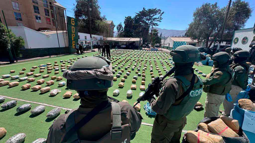 Dos toneladas de drogas fueron decomisadas en Atacama - Noticias ...